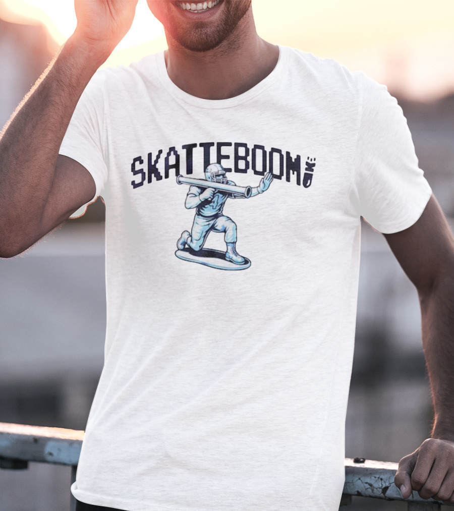 Skatteboom Toy Soldier Football Player Bazooka T-Shirt