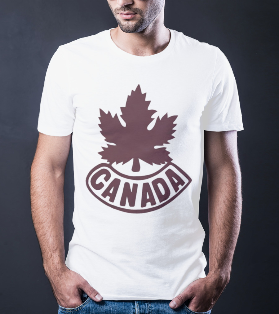 Canada Maple Leaf Badge T-Shirt