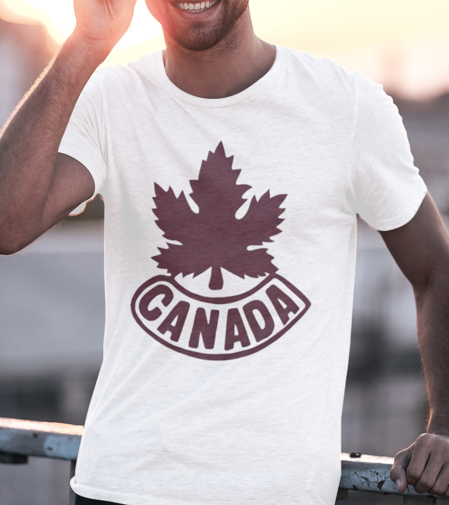 Canada Maple Leaf Badge T-Shirt