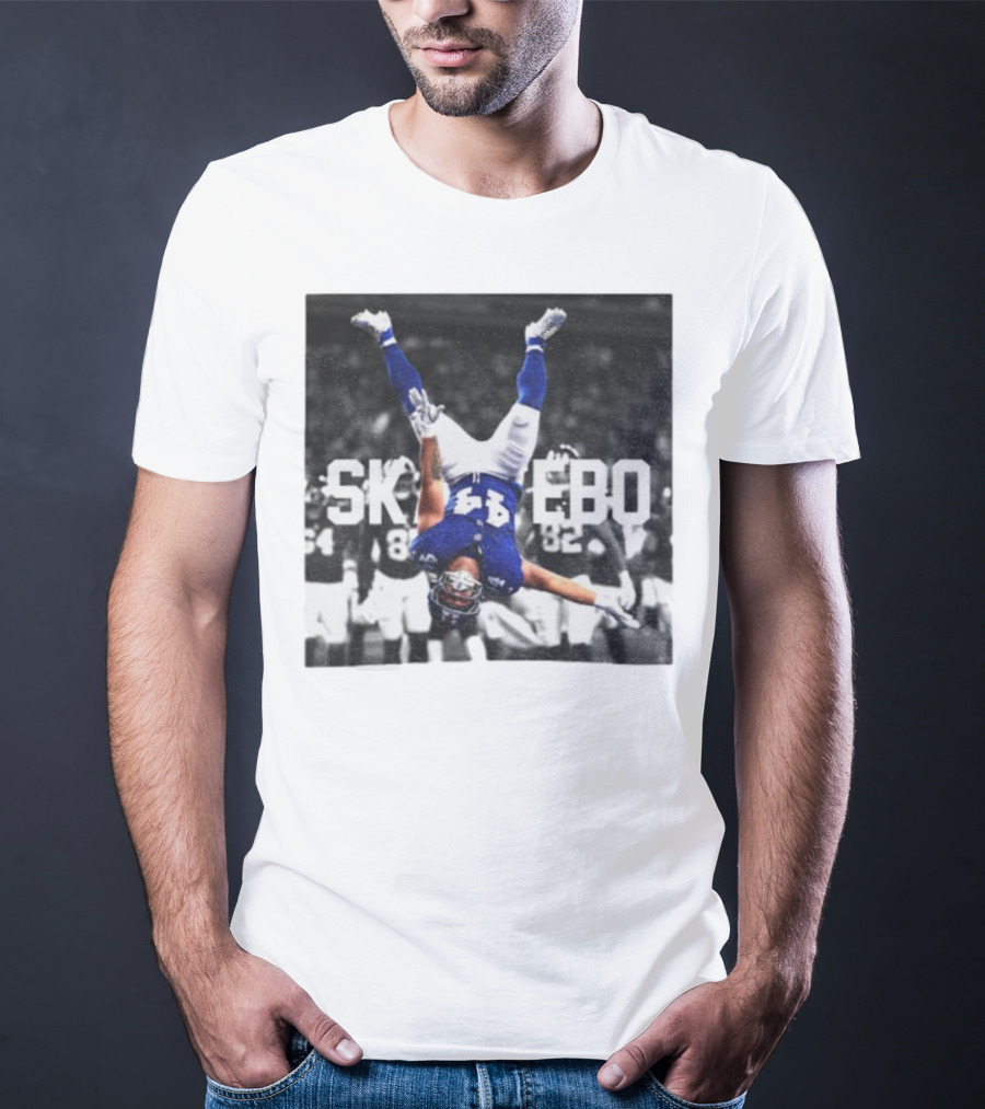Cam Skattebo Backflip New York Giants NFL Football 2025 T-Shirt