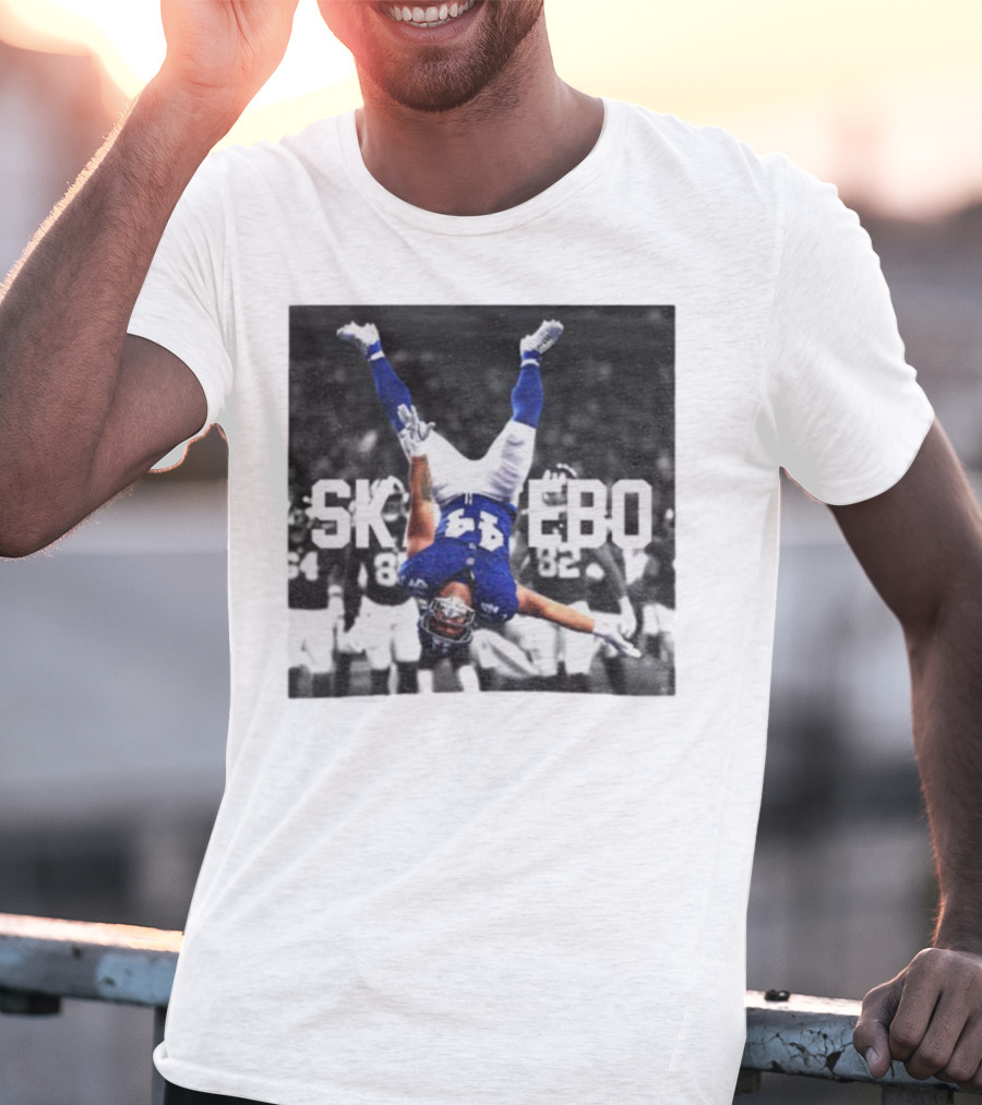 Cam Skattebo Backflip New York Giants NFL Football 2025 T-Shirt