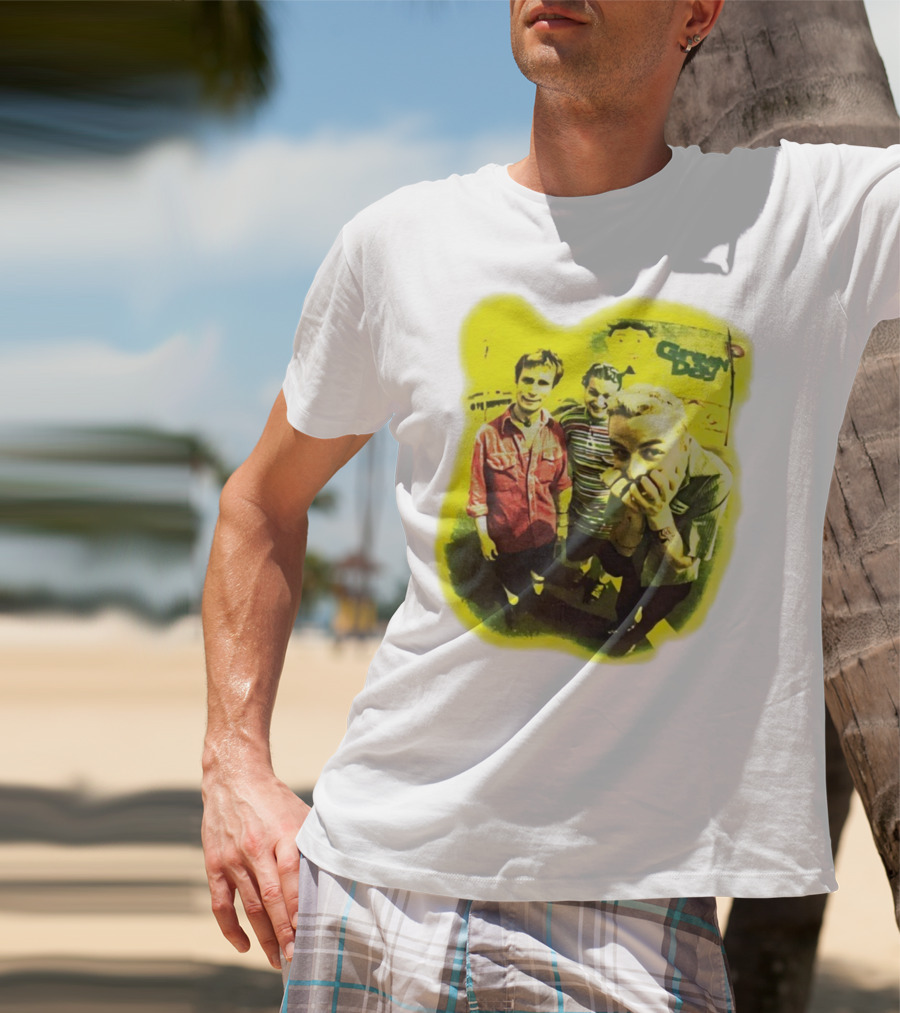 Green Day Dookie Tour 1994 Vintage Punk Rock Band Image T-Shirt