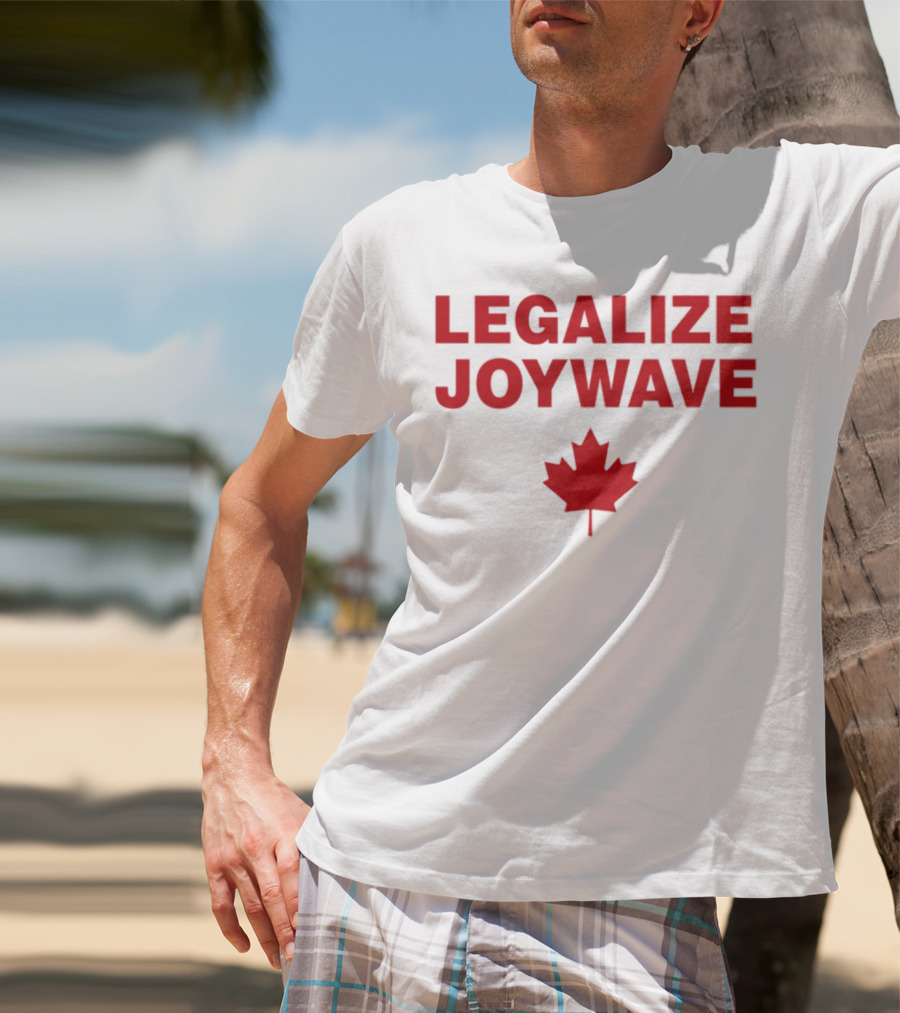 Legalize Joywave Maple Leaf Icon Canada Theme T-Shirt