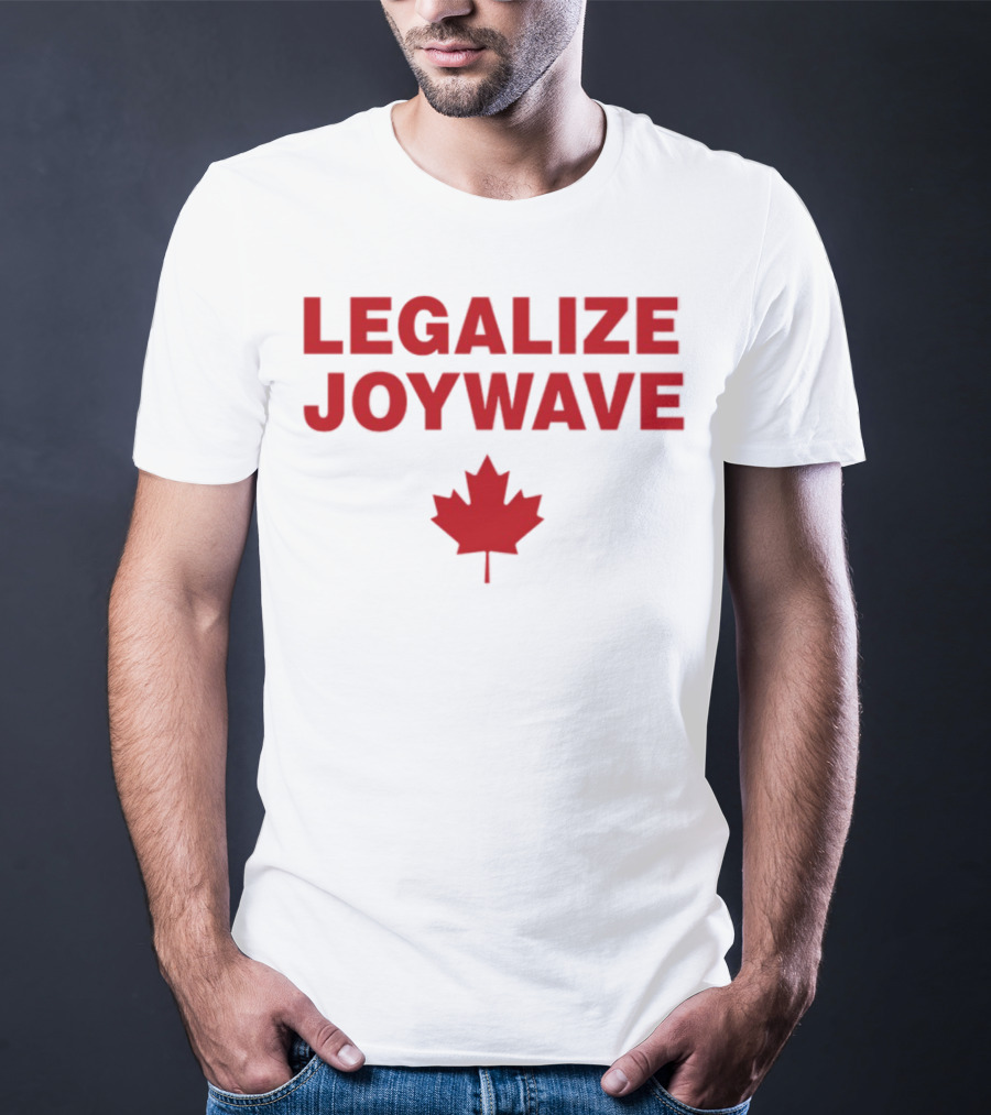 Legalize Joywave Maple Leaf Icon Canada Theme T-Shirt