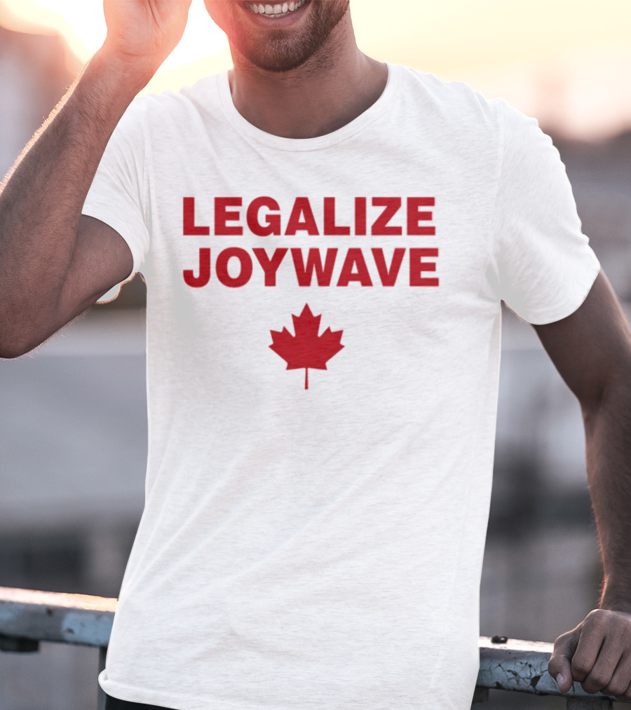 Legalize Joywave Maple Leaf Icon Canada Theme T-Shirt