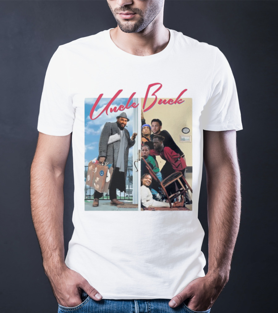 Uncle Buck Michael Pittman Jr Colts Football Players Comedy Parody T-Shirt