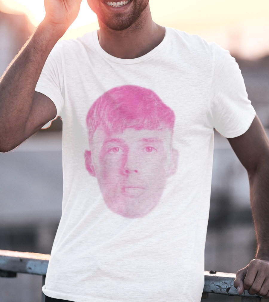 Cole Palmer Pink Face Close-Up T-Shirt