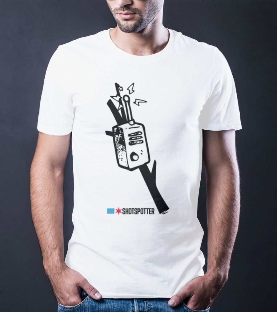 Raymondalopez Walkie-Talkie Shotspotter Image T-Shirt