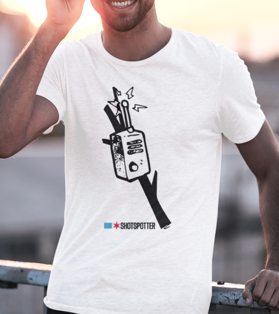Raymondalopez Walkie-Talkie Shotspotter Image T-Shirt