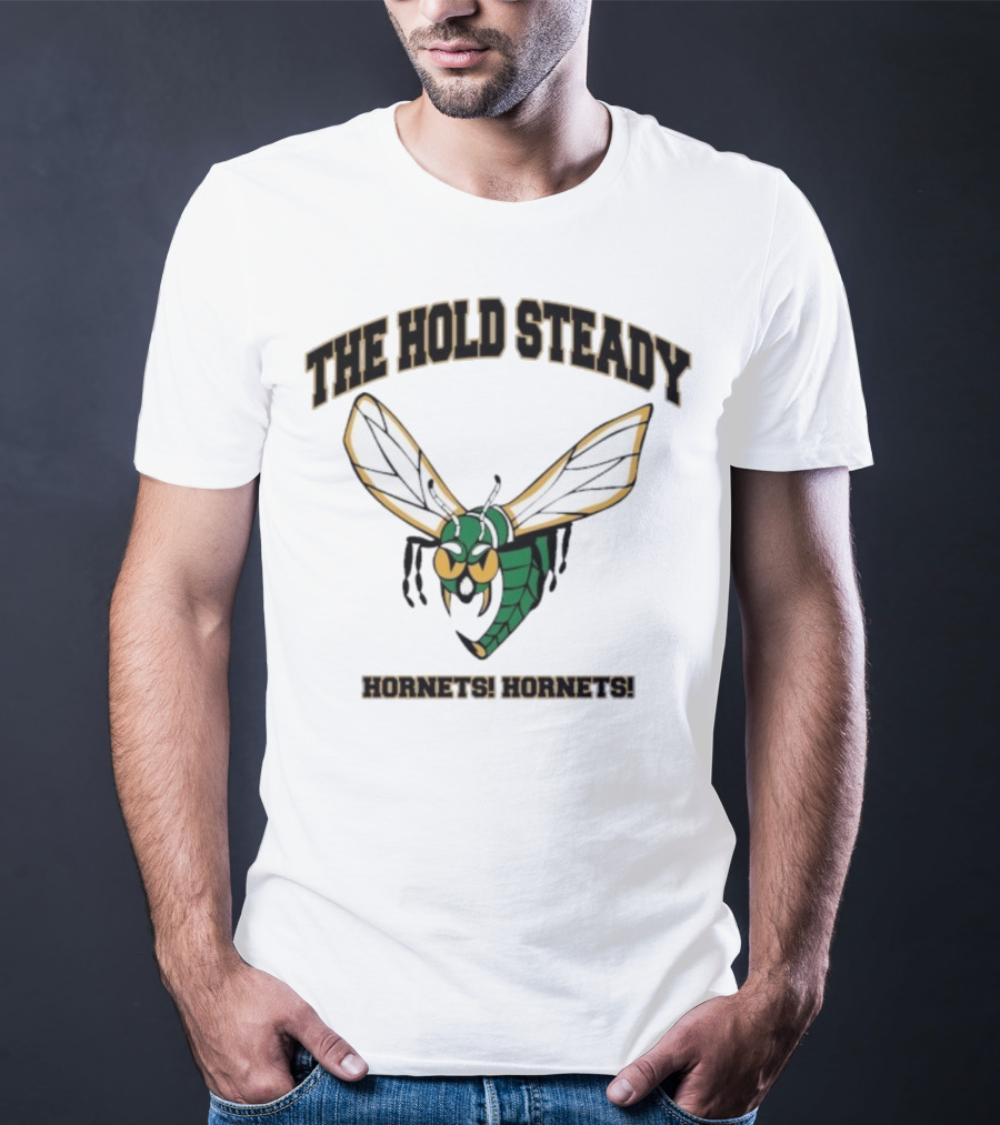 The Hold Steady Hornets Hornets Logo Buzzing Insect Art T-Shirt