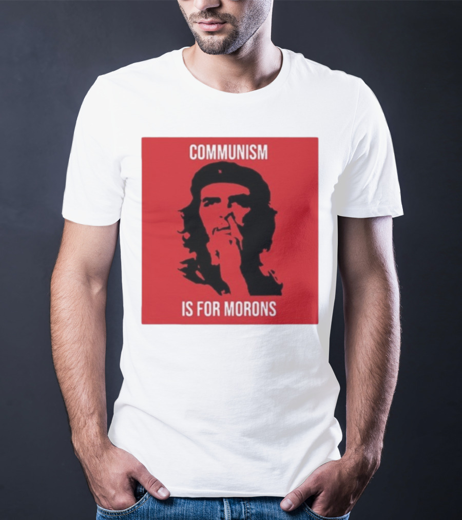 Communism Is For Morons Che Guevara Red T-Shirt