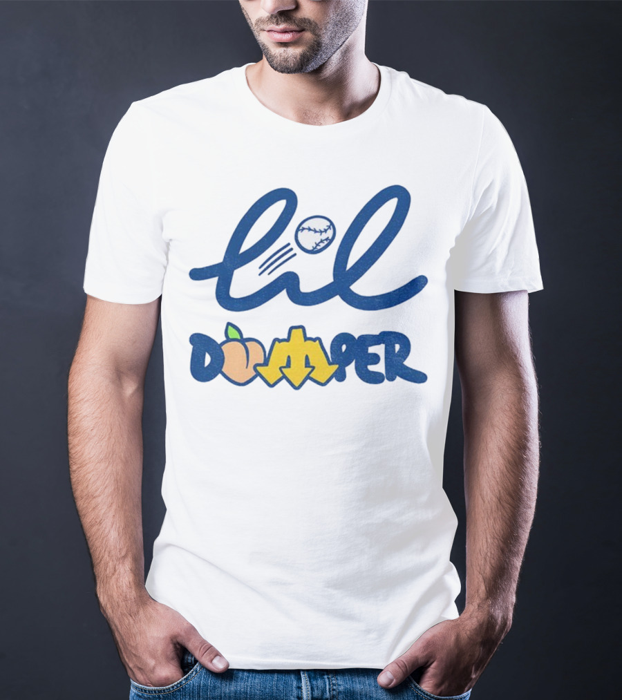 Lil’ Dumper Peach Trident Cal Raleigh Seattle Mariners MLB Baseball T-Shirt