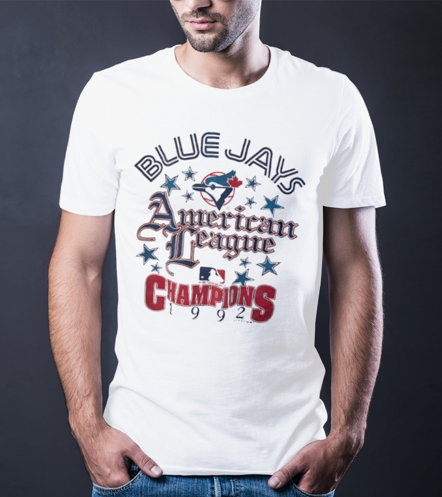 Toronto Blue Jays American League Champions 1992 Victory Celebration T-Shirt