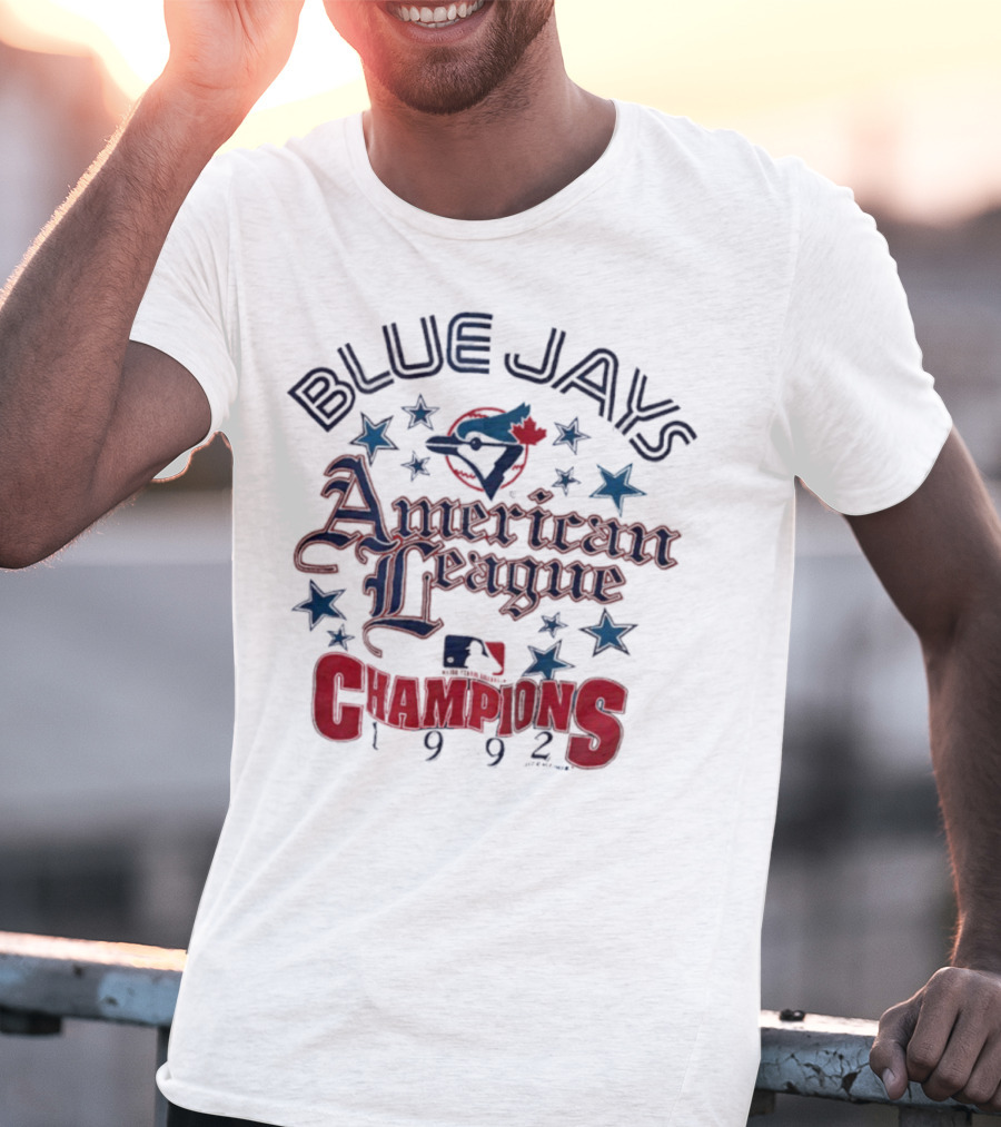 Toronto Blue Jays American League Champions 1992 Victory Celebration T-Shirt