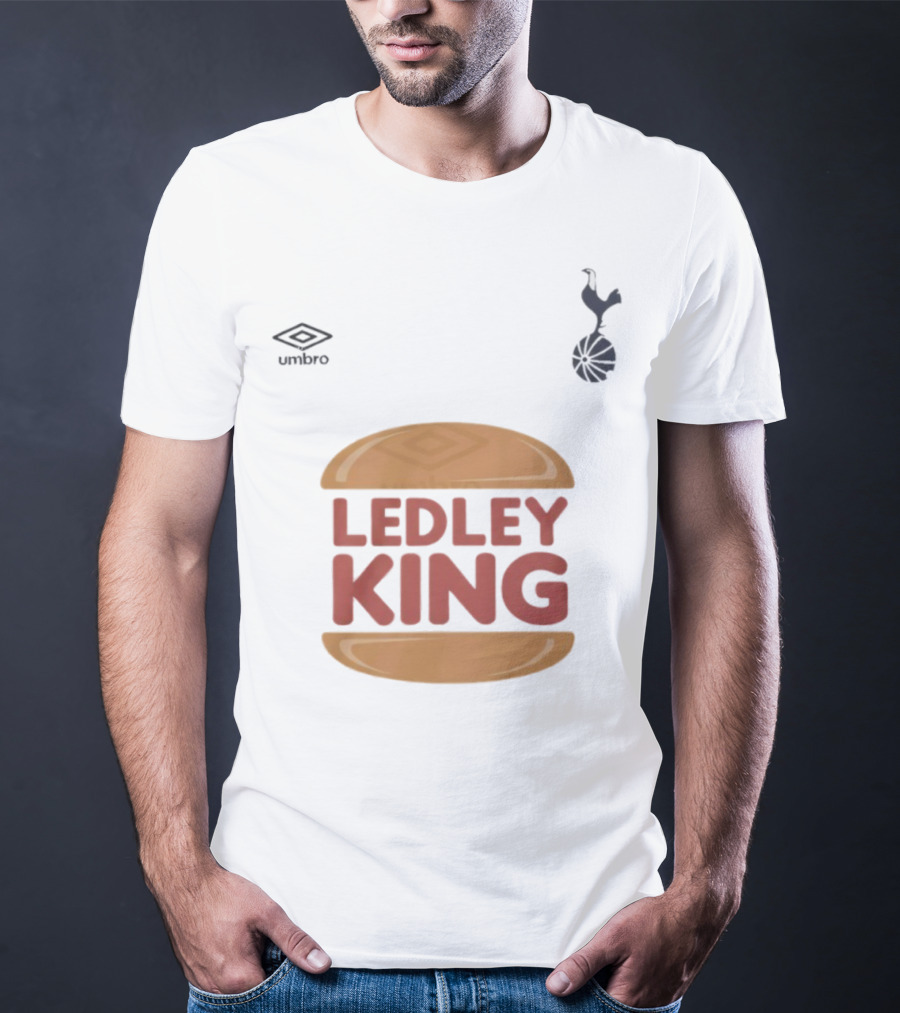 Tottenham Hotspur Umbro Ledley King Burger Logo T-Shirt