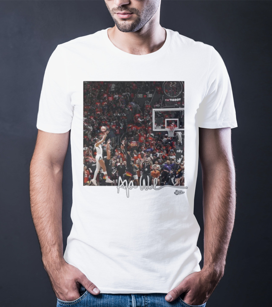 A'ja Wilson Las Vegas Aces Basketball Star Signature Moment T-Shirt