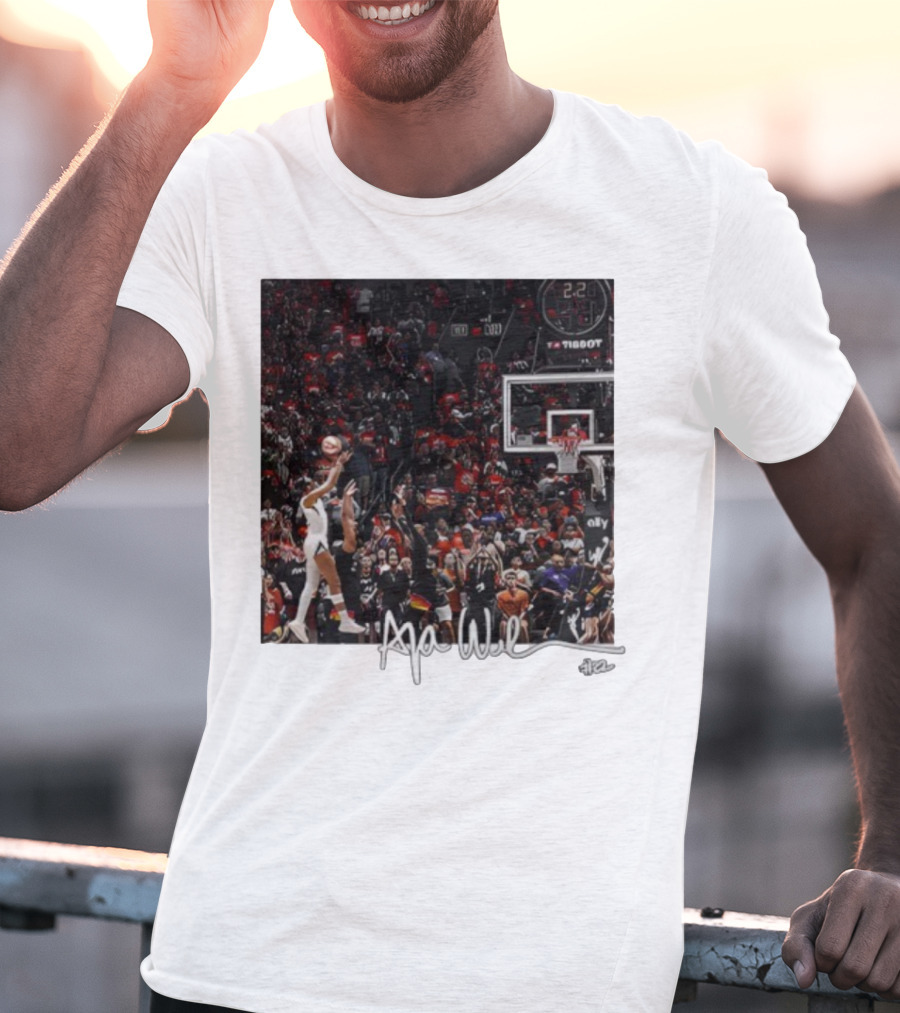 A'ja Wilson Las Vegas Aces Basketball Star Signature Moment T-Shirt