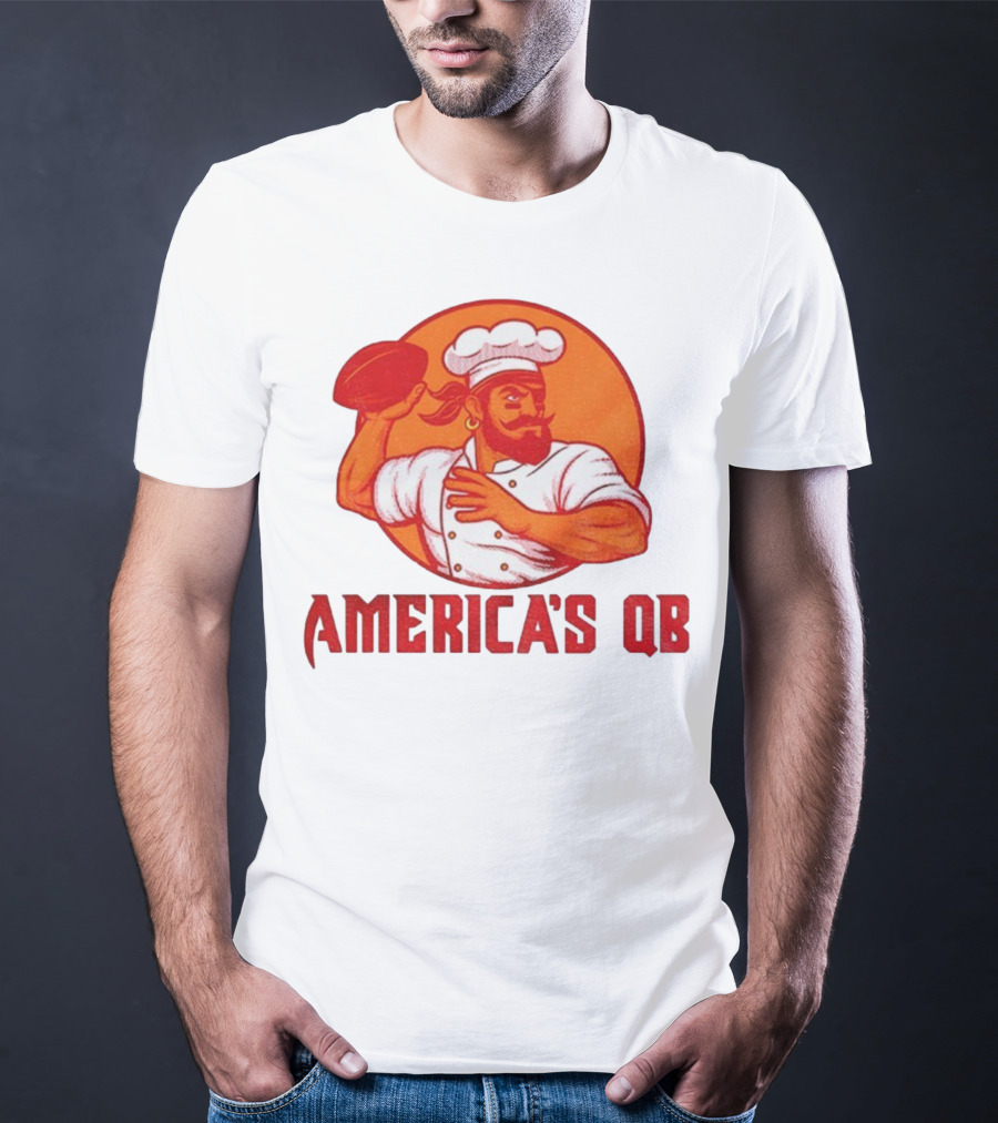 Baker Mayfield America's QB Chef Tampa Bay Buccaneers Football T-Shirt