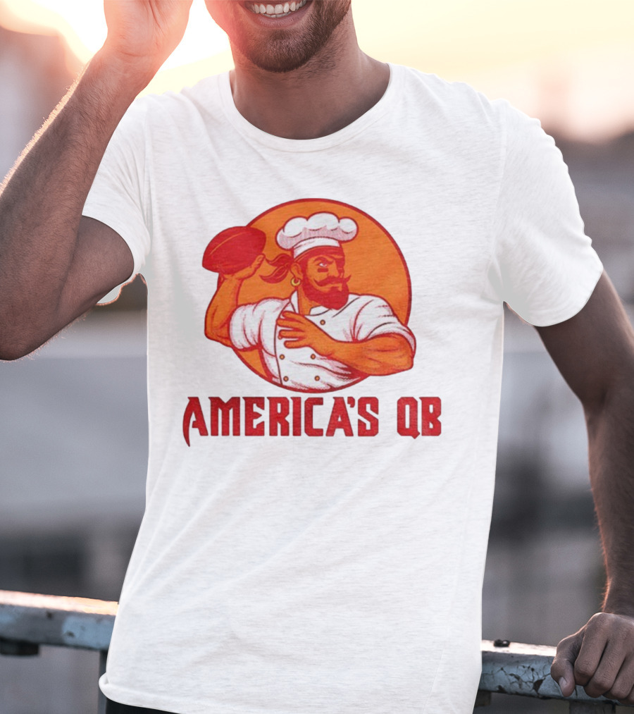 Baker Mayfield America's QB Chef Tampa Bay Buccaneers Football T-Shirt