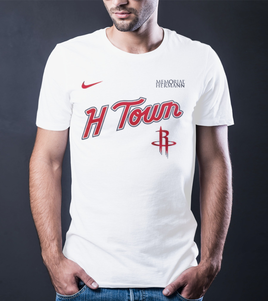 H-Town Nike Houston Rockets Memorial Hermann Edition T-Shirt