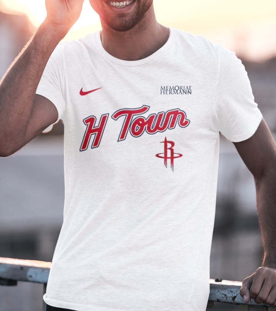H-Town Nike Houston Rockets Memorial Hermann Edition T-Shirt