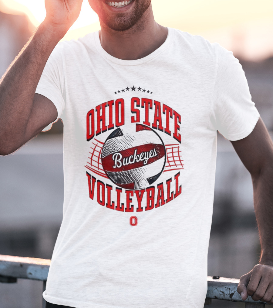Ohio State Buckeyes Volleyball Vintage Retro Style T-Shirt
