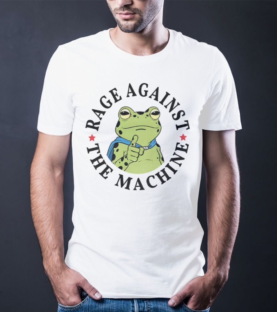 Rage Against The Machine Portland Frog Anti Trump T-Shirt