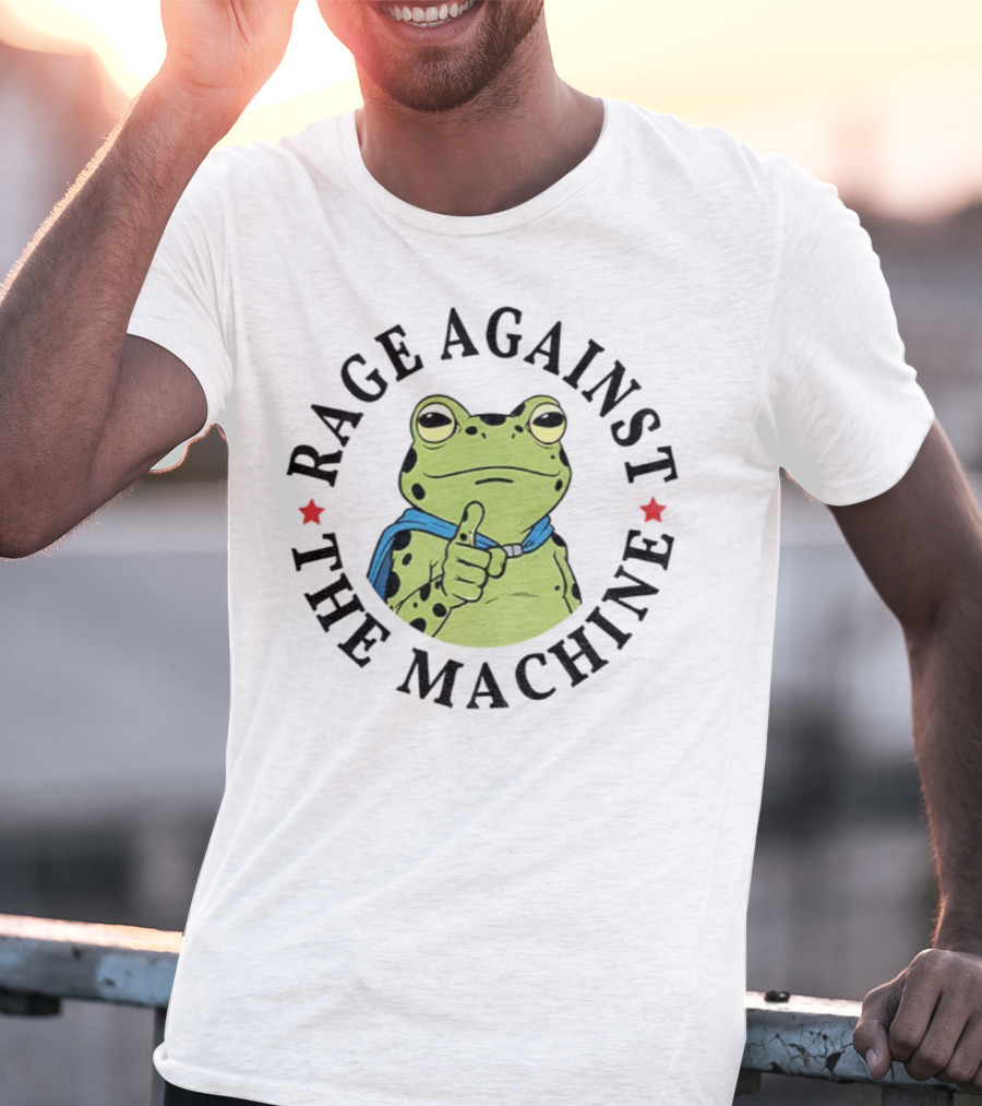 Rage Against The Machine Portland Frog Anti Trump T-Shirt