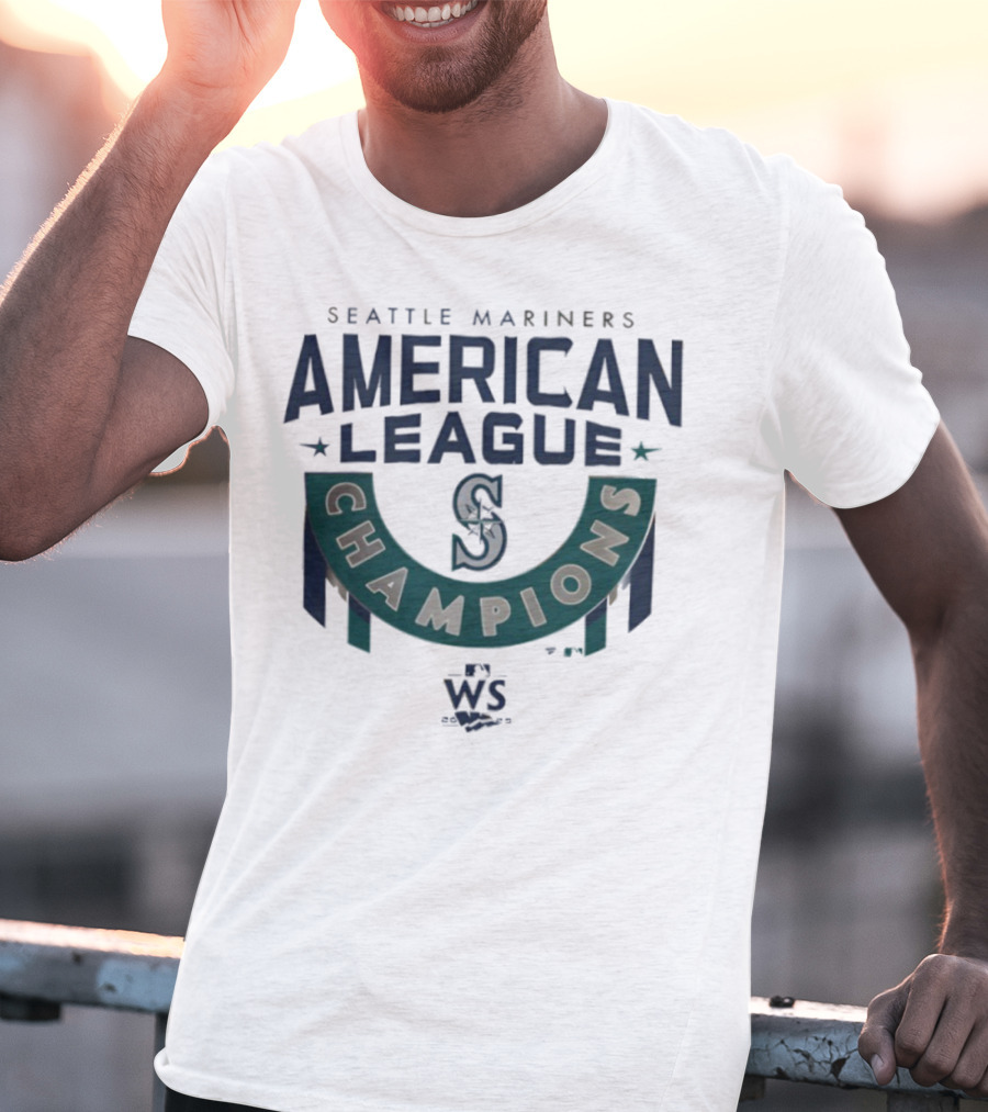 Seattle Mariners American League Champions 2025 Baseball T-Shirt