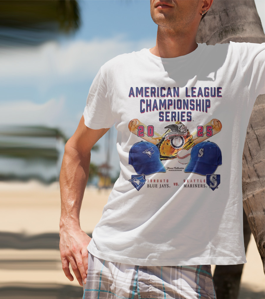 American League Championship Series 2025 Toronto Blue Jays Vs Seattle Mariners T-Shirt