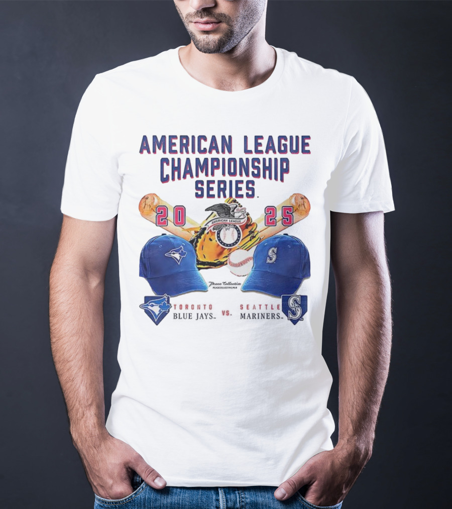 American League Championship Series 2025 Toronto Blue Jays Vs Seattle Mariners T-Shirt