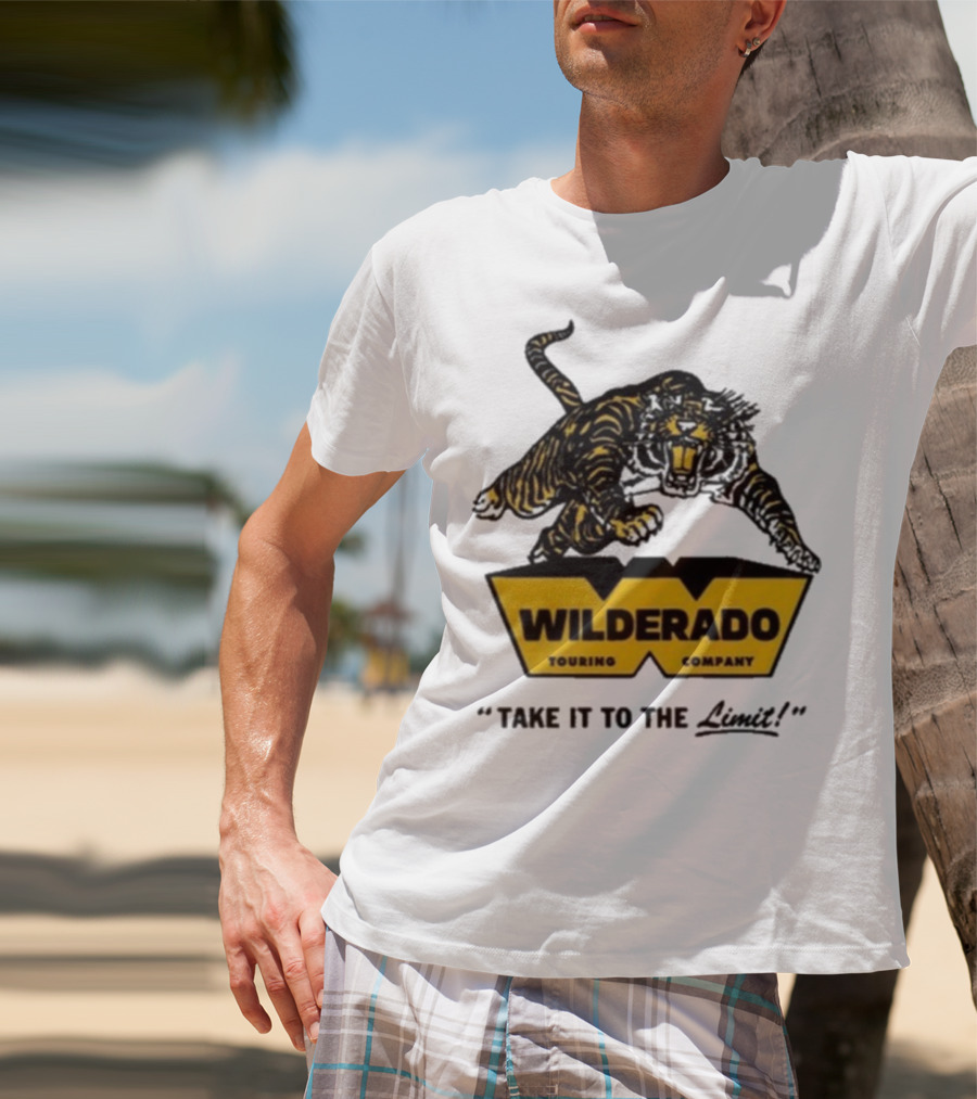Wilderado Touring Company Take It To The Limit Tiger Logo T-Shirt