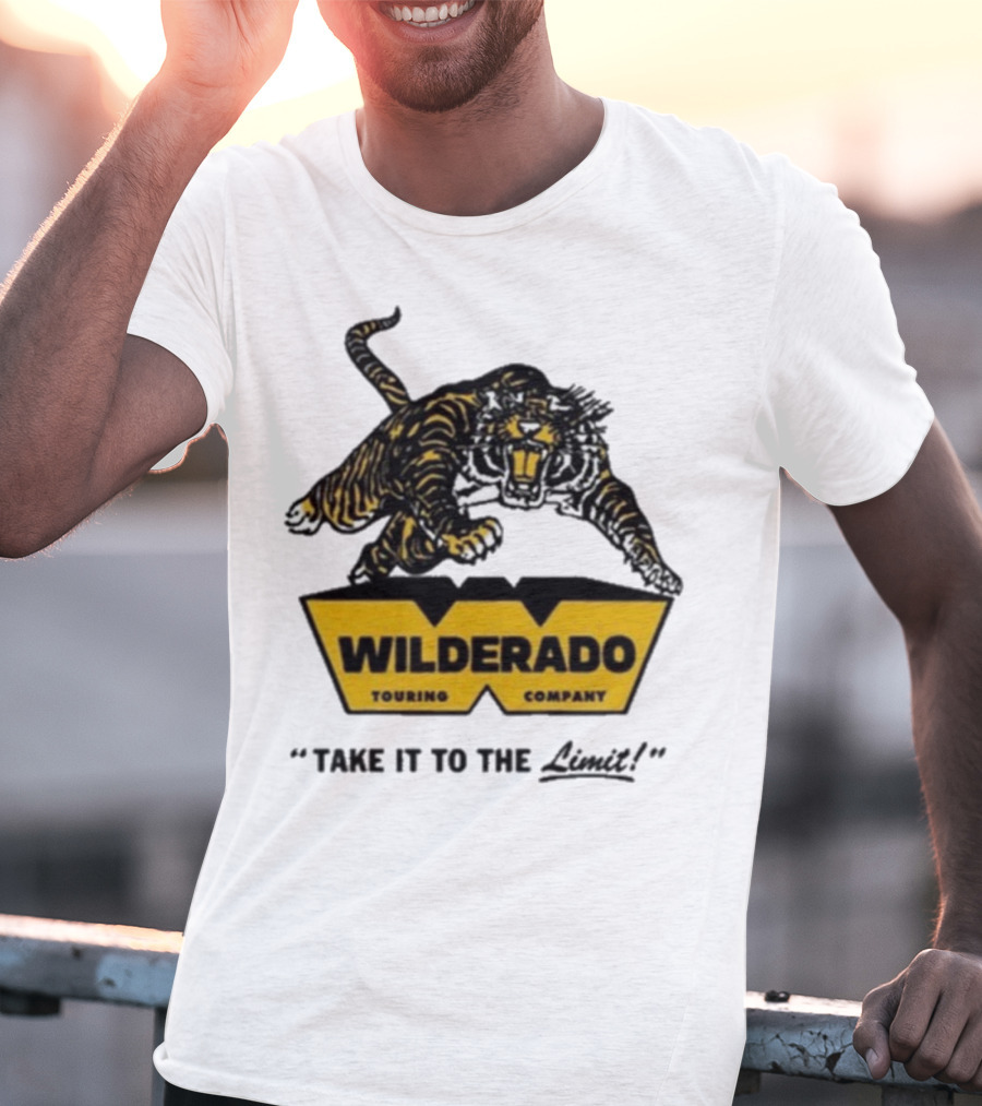 Wilderado Touring Company Take It To The Limit Tiger Logo T-Shirt