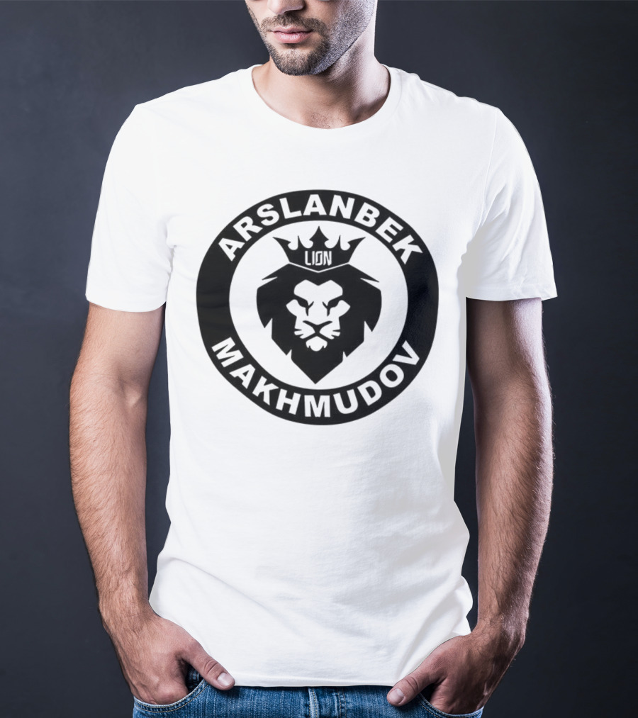 Arslanbek Makhmudov Lion Emblem T-Shirt