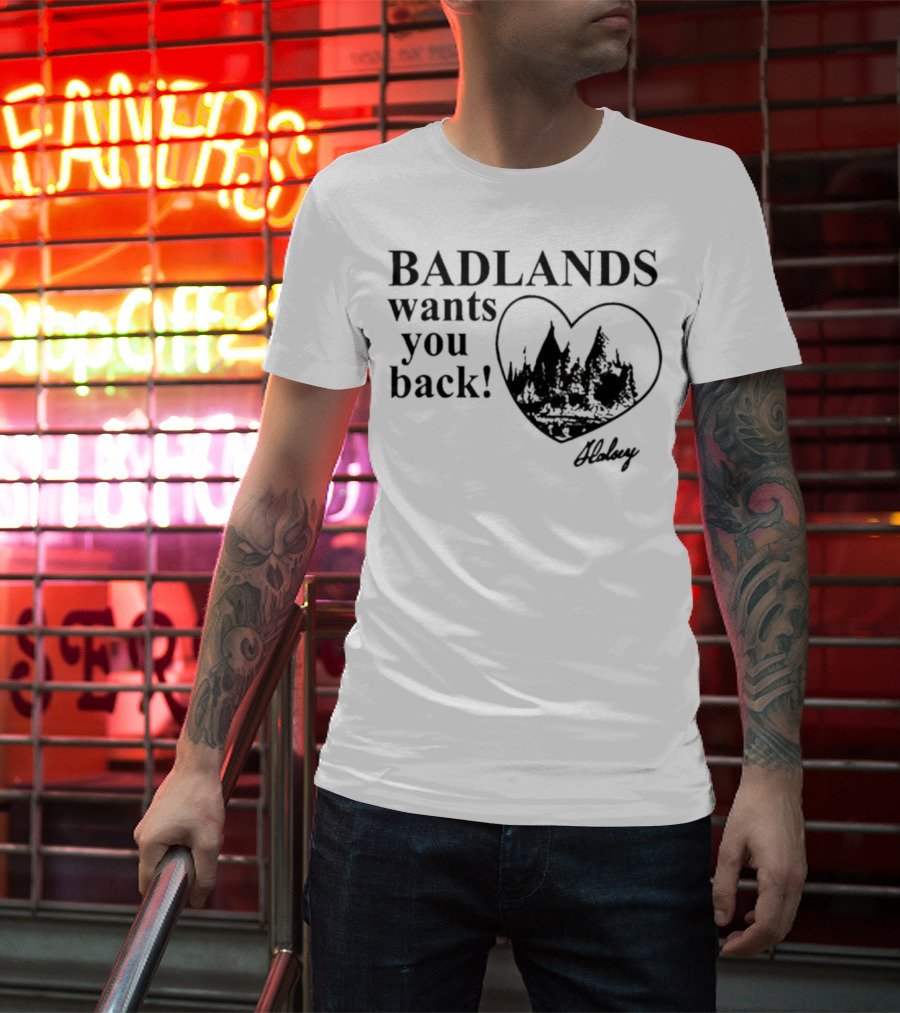 Badlands Wants You Back Halsey Heart Signature T-Shirt