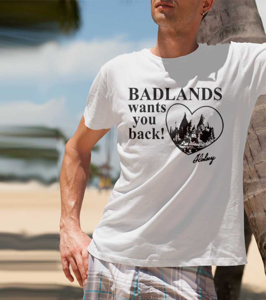 Badlands Wants You Back Halsey Heart Signature T-Shirt