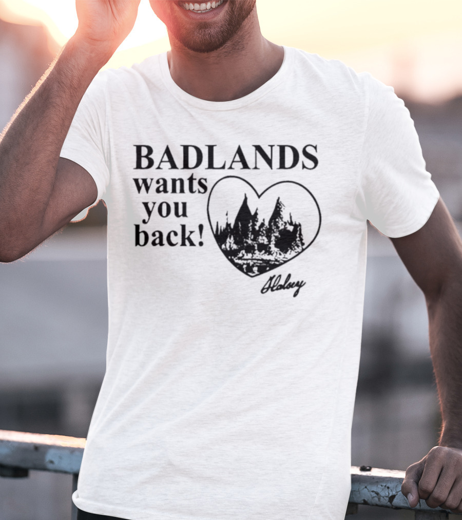 Badlands Wants You Back Halsey Heart Signature T-Shirt