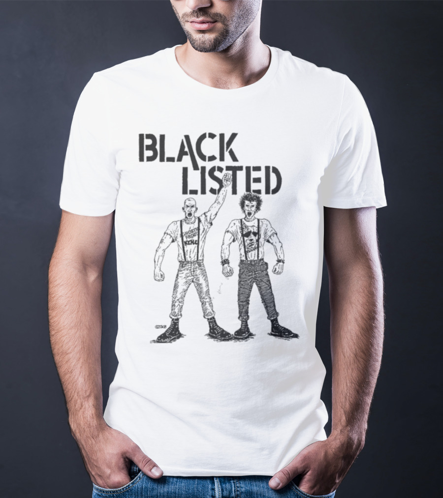 Blacklisted AF Rip Iconic Duo Standing Image T-Shirt