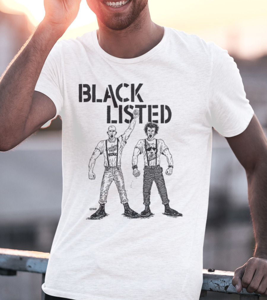 Blacklisted AF Rip Iconic Duo Standing Image T-Shirt