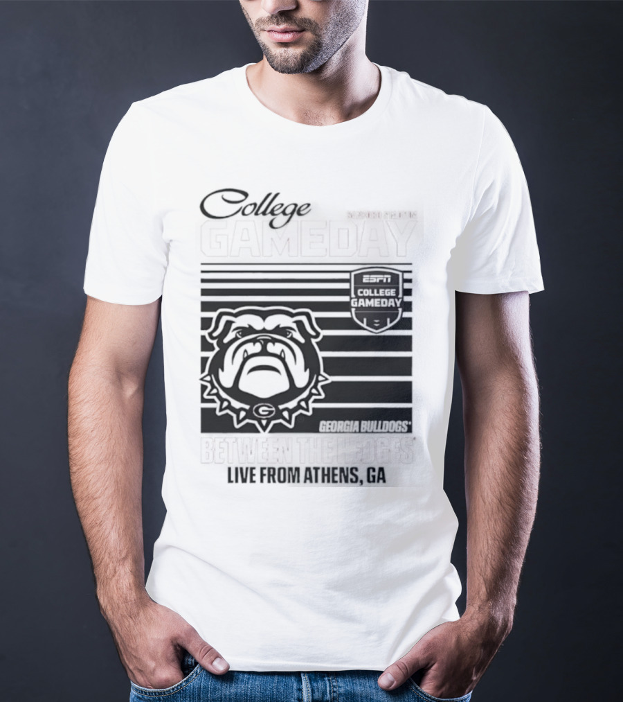 College GameDay Georgia Bulldogs Athens GA Live Show T-Shirt