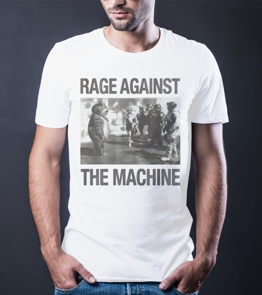 Rage Against The Machine Frog Confrontation T-Shirt