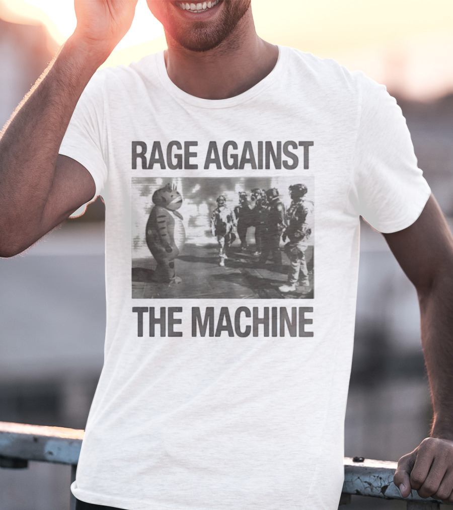 Rage Against The Machine Frog Confrontation T-Shirt