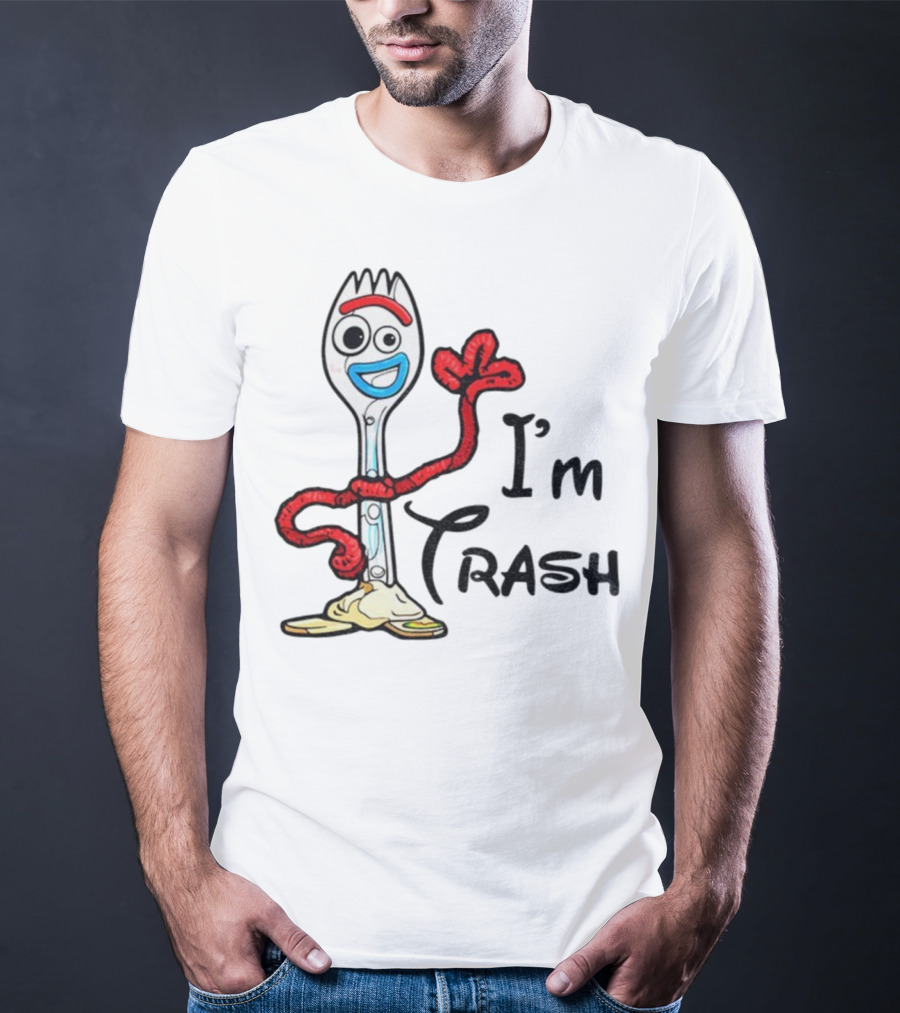 I’m Trash Fork Toy Story Pixar Character T-Shirt