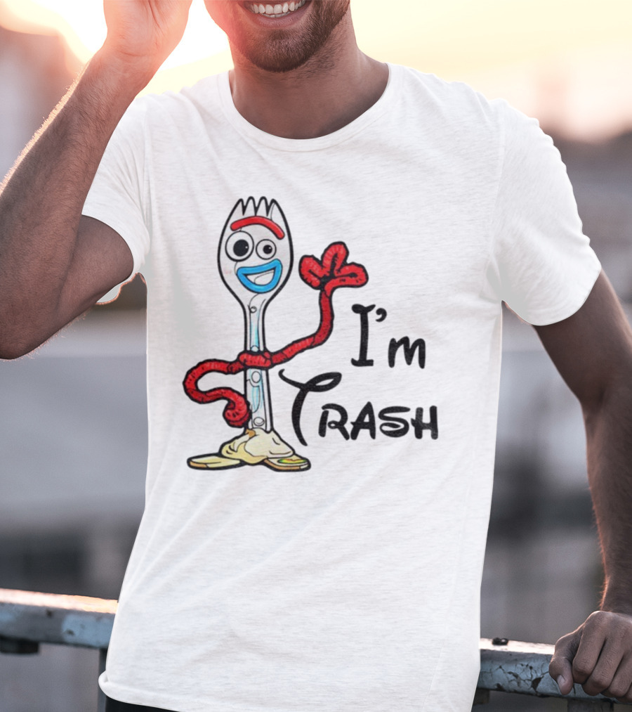 I’m Trash Fork Toy Story Pixar Character T-Shirt