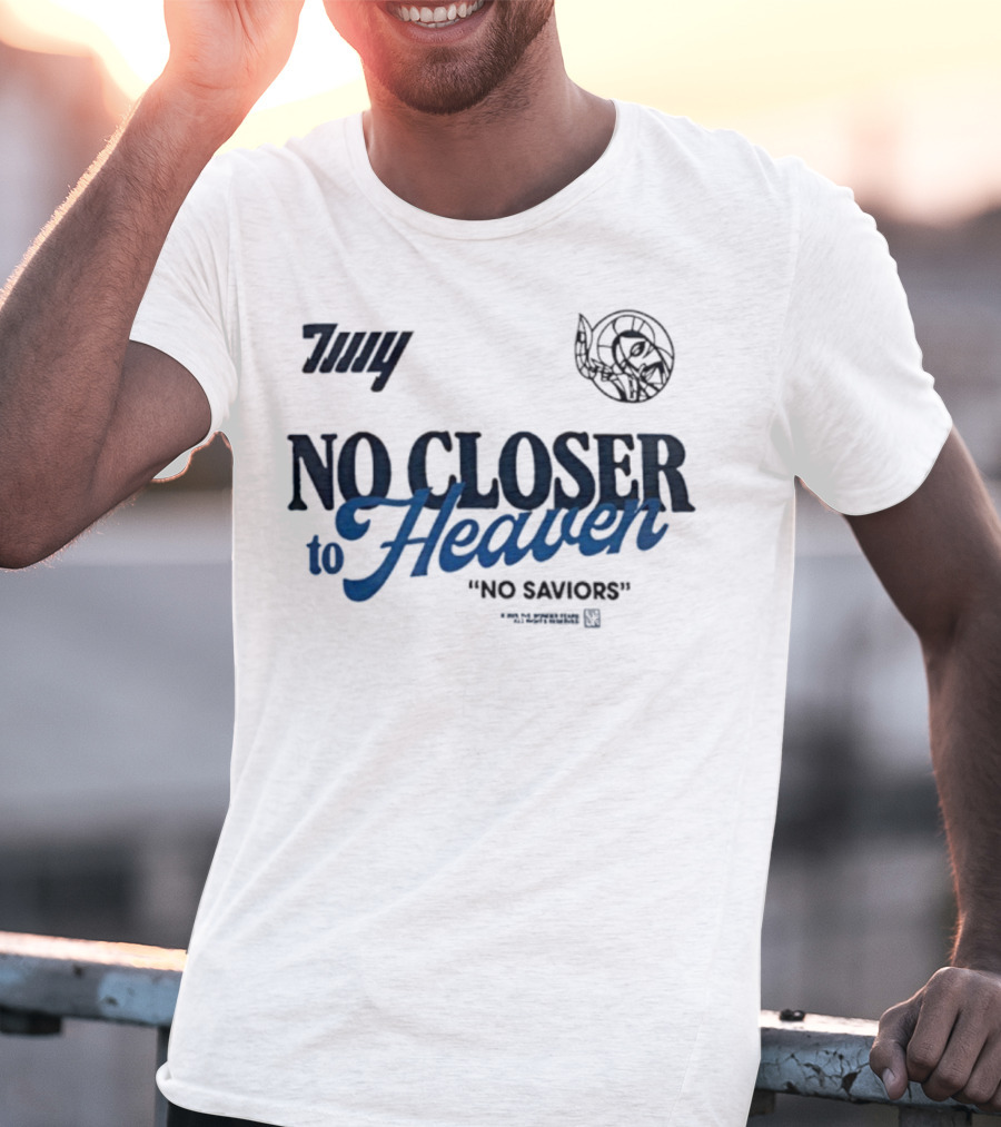 The Wonder Years No Closer To Heaven No Saviors T-Shirt