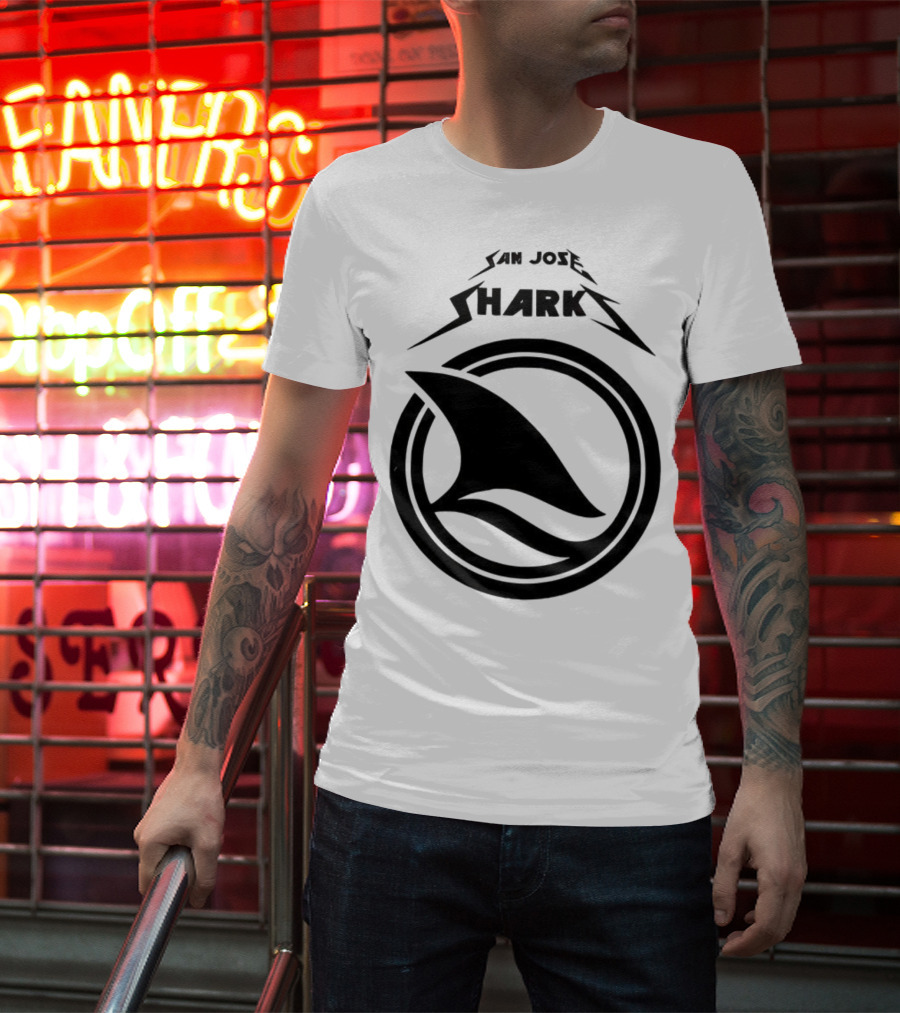 San Jose Sharks Shark Fin Game Day Favorite T-Shirt