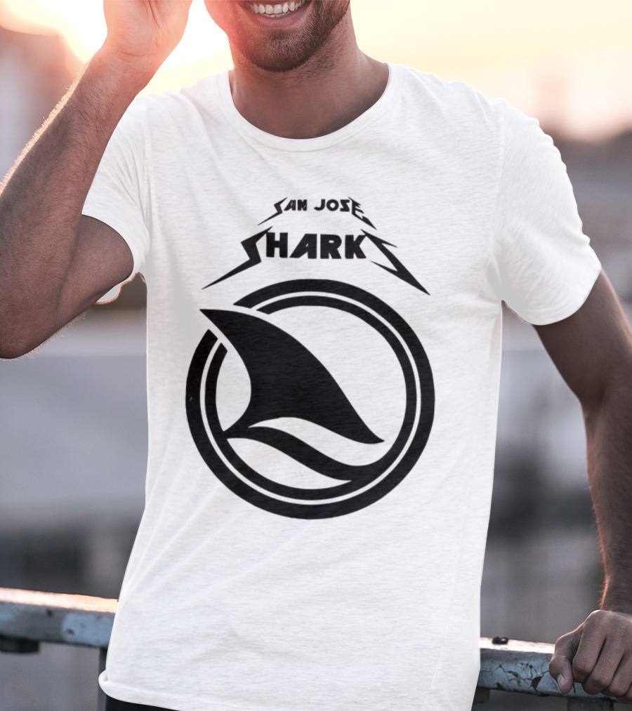 San Jose Sharks Shark Fin Game Day Favorite T-Shirt