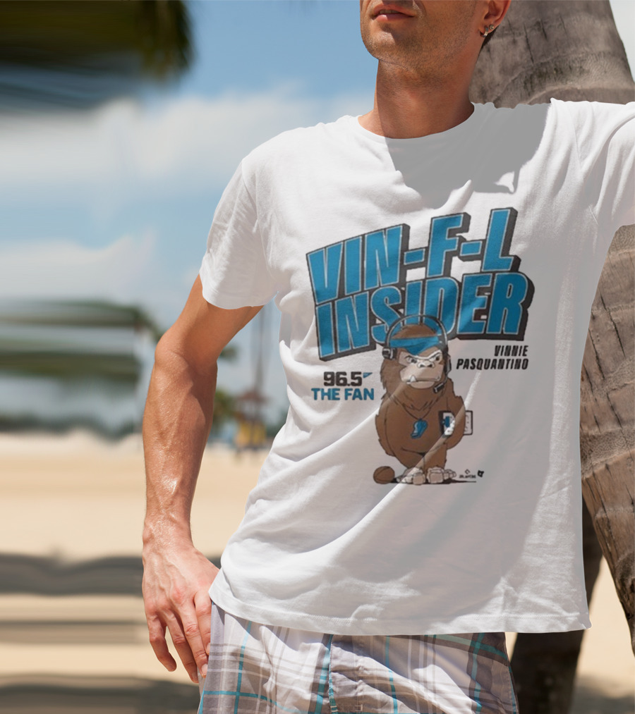 Vin-F-L Insider Vinnie Pasquantino 96.5 The Fan T-Shirt