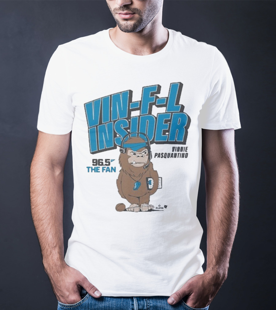 Vin-F-L Insider Vinnie Pasquantino 96.5 The Fan T-Shirt