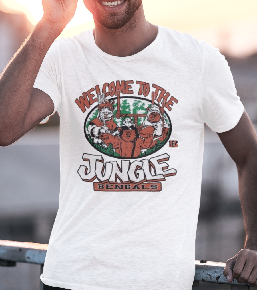 Welcome To The Jungle Bengals Star Wars X NFL Crossover T-Shirt